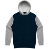 Balwun Mens Hoodies Navy Grey